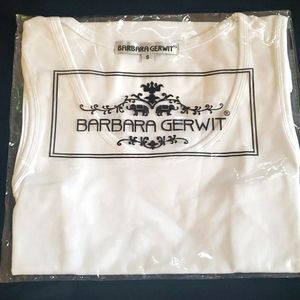 Barbara Gerwit white tank top